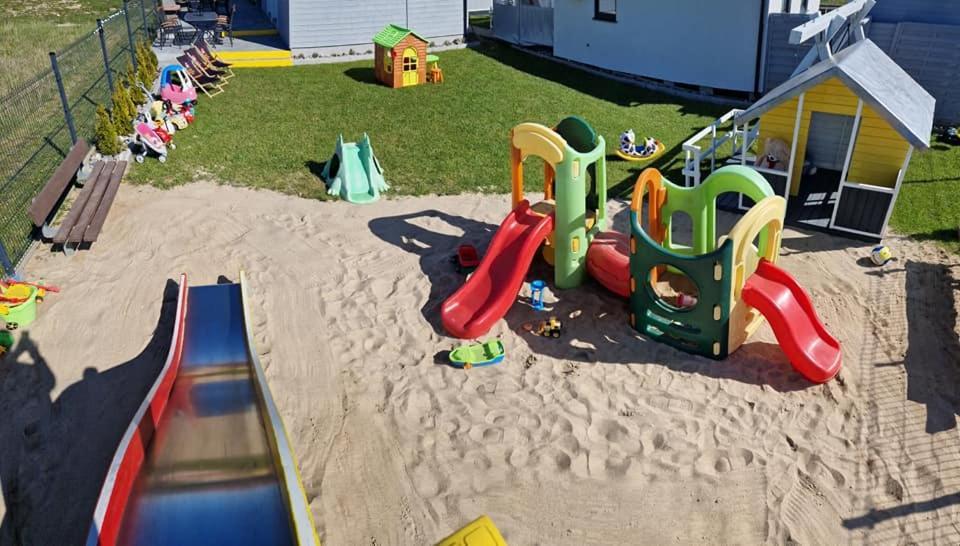 Domki U Strazaka Gaski -Morze Buitenkant foto
